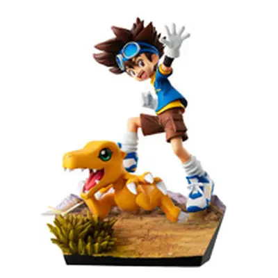 Taiichi & agumon ver. 20th anniversary figura digimon adventure yagami g.e.m. series