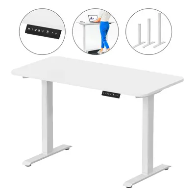 Kingsmith walkingdesk | escritorio con ajuste eléctrico de altura | blanco