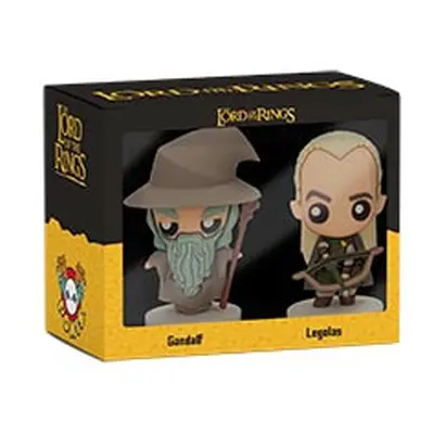 LEGO Gandalf and Legolas Set 2 Pokis Figures Lord of The Rings Official Merchandising Muñecas (D