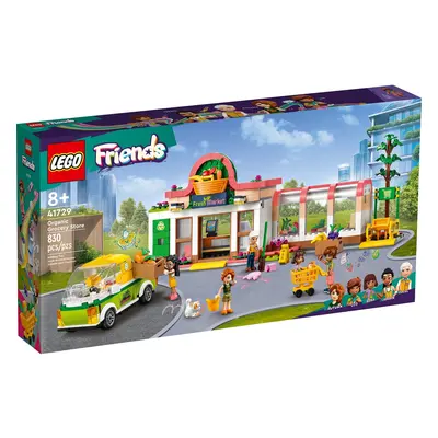 LEGO 41729 Friends Supermercado Orgánico, Tienda con Carritos y Camión de Juguete para Niñas y N