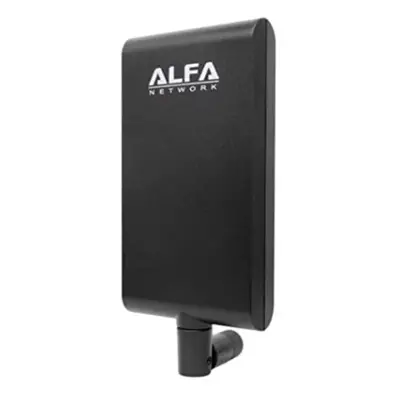 Alfa Network Antena de Panel Interior direccional APA-M25 de Doble Banda de 2.4 GHz/5 GHz 8/10 dBi de Alta Ganancia con Conector