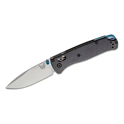 Benchmade STE-535-3 Cuchillo plegable Bugout hoja lisa CPM-S90V acero inoxidable 59-61 HRC) de largo 18,95 ,Mango de Acero al ca
