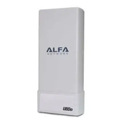 Alfa network ubdo-nt/ubdo-nt5. 802.11b/g/n long-range outdoor usb radio with 12dbi integrated an