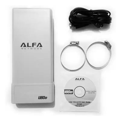 Alfa Network UBDO-G8 - Adaptador WiFi USB 802.11b / g, Largo Alcance, Radio, Tipo N Conector de 