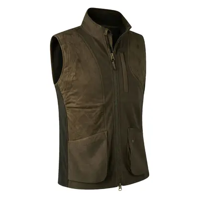 Chaleco de tiro Deerhunter Gamekeeper 4314, C380, color cantina, resistente al agua, cintura aju