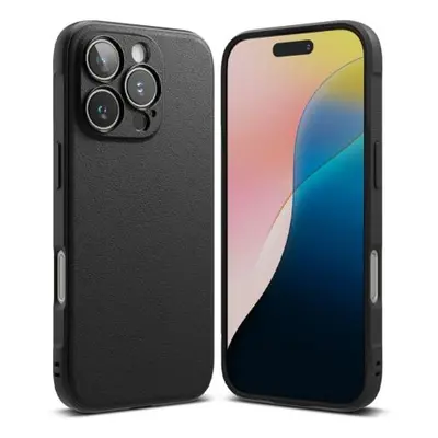 Ringke Onyx - Funda Compatible con iPhone 16 Pro MAX, tecnología antihuellas, Antideslizante, Agarre Mejorado, Recortes precisos