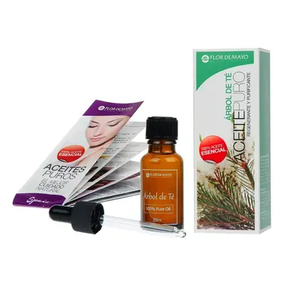 Flor De Mayo Flor De Mayo Aceite Puro 20 Ml 100% Arbol De Te Cuentagotas - 20 ml
