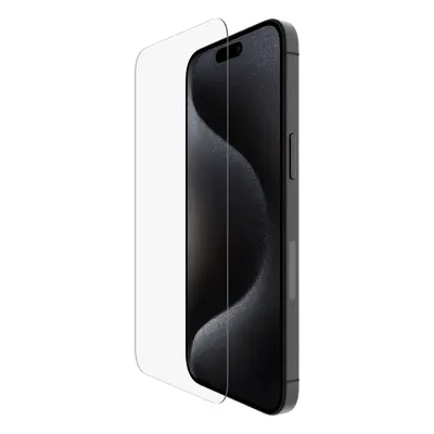 Belkin ScreenForce TemperedGlass protector de pantalla para iPhone 16 Pro Max, claridad y nitidez cristalinas, antiarañazos, ult