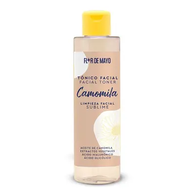 Flor de Mayo - Tónico Facial Limpiador - Loción con Camomila para Limpieza Facial - Hidratante y