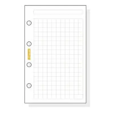 Finocam Recambio de agenda, Cuadrícula, 601-56x89 mm