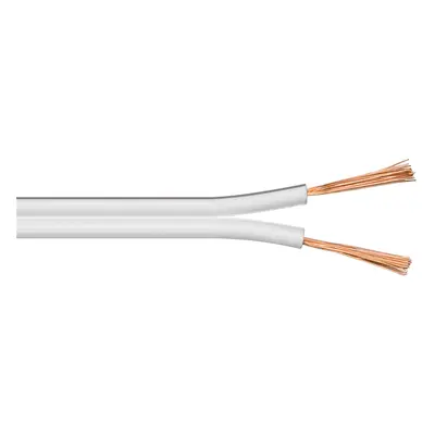Goobay 15103 Cable de altavoz con conductor 2 x 0,75mm² de cobre libre de oxígeno, 100 metros, B