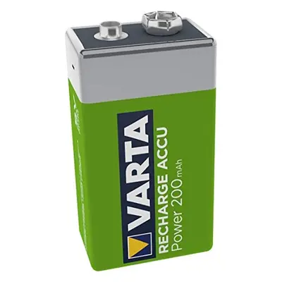 Varta Recargable Ni-MH acumulador, 200 mAh, 9 V, E-Block, HR9V