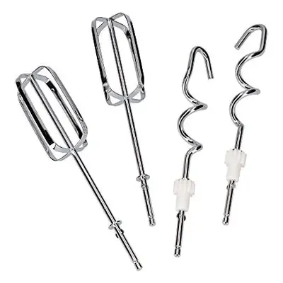 EDM 00664 Juego de Varillas para Amasador Modelo 07589, Plateado, 16.3 Cm