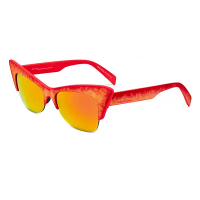 Italia Independent 0908-055-063 Gafas de sol, Deportivas, 59, Rojo