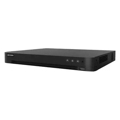 Hikvision Grabador DVR Pro AcuSense de 16 Canales 1U H.265 Negro - iDS-7216HUHI-M2/X/4A+ALM16/4