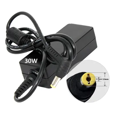 Cargador para portátil acer 30w 19v 1.58a 5.5 mm x 1.7 mm / 8791