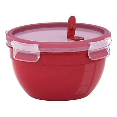 EMSA Clip&Micro - Caja de Alimentos (2,6 L, conservación de Alimentos, 100% Impermeable, Apta para microondas, sin Olor, sin BPA