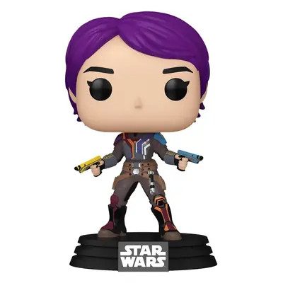 Funko Pop! Star Wars: Ahsoka TV - Sabine Wren - Brilla en la Oscuridad - Star Wars Ahsoka - Exclusiva Amazon - Figura de Vinilo 
