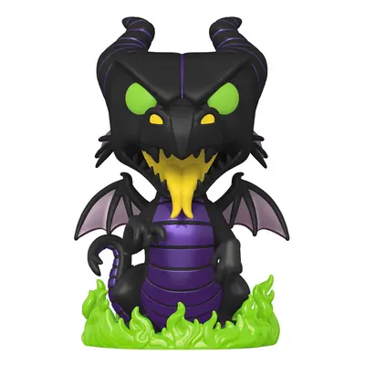 Funko Pop! Jumbo: Villains - Maleficent Dragon - Disney Villains - Exclusiva Amazon - Figura de Vinilo Coleccionable - Idea de R