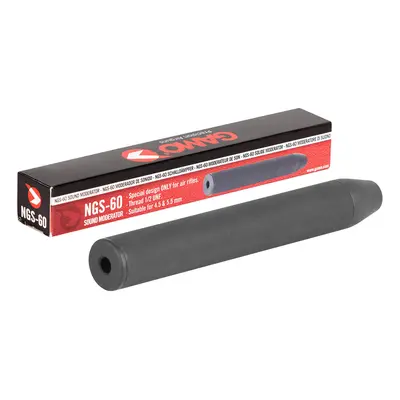 Moderador de sonido Gamo VC válido para carabinas PCP y aire comprimido con rosca en cañón, de aleación de aluminio, ligera, 621