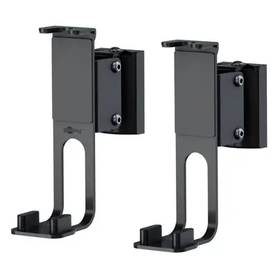 Soporte de pared para altavoz one sound flex, negro, 2 piezas, compatible con sonos one y sonos one sl, soporte de altavoz segur