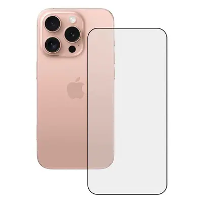 KSIX smart your tech Protector de Pantalla para iPhone 16 Pro, Vidrio Templado, Doble Adhesivo P