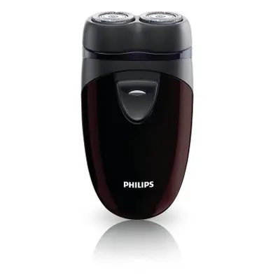 Philips Afeitadora Portátil, Afeitadora Eléctrica en Seco de Viaje para hombre, Sistema de Cuchillas CloseCut, Cabezales flexibl