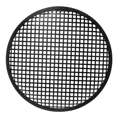 HQ-Power Rejilla de Altavoces, 10 Pulgadas, Metal, Negro
