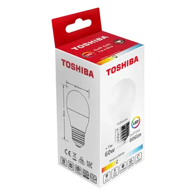 Toshiba Bombilla led g45 e27 7w 4000k