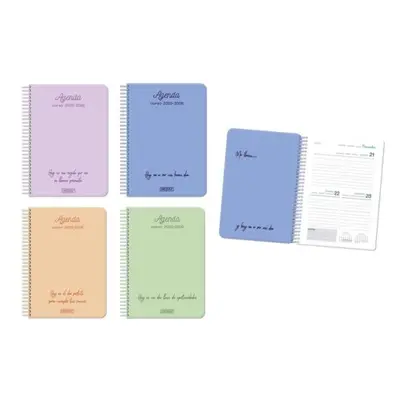 Agenda escolar 2025-2026 positive 4º 2dia pagina tapa carton ingraf 333357