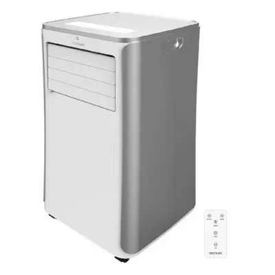 Cecotec Aire Acondicionado Portátil con Mando a Distancia ForceClima 9100. 9000 BTU, Bajo Consumo, Pantalla LED, 4 Modos, 2 Velo