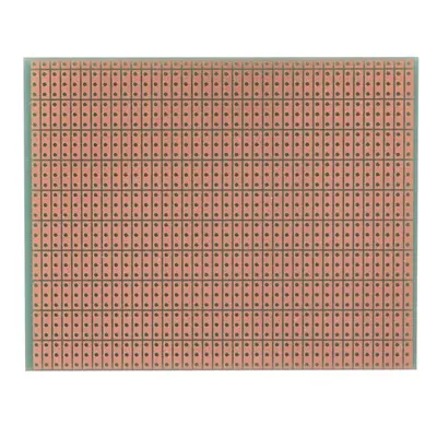 Velleman Eurocard, 100 x 80 mm, 3 contactos por isla, una cara, Eurodin DIN41612 y DIN41617, epoxy FR-4, verde