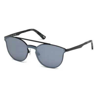 Web Unisex Adulto WE0190 02C 00 Monturas de Gafas, Negro (Negro OpacoFumo Specchiato), 0