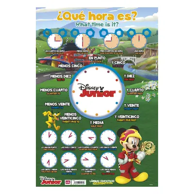 Tabla educativa (40 x 59 cm) - Español e Inglés