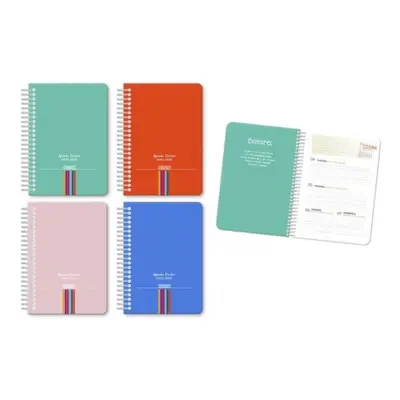 Agenda escolar 2025-2026 mediterraneo 4 semana vista tapa carton ingraf 333363