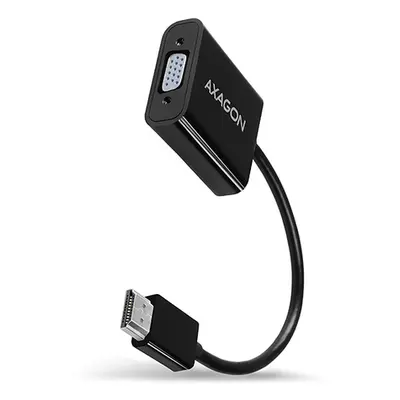 Axagon RVH-VGAN adaptador de cable de vídeo 0,17 m HDMI tipo A (Estándar) VGA (D-Sub) Negro