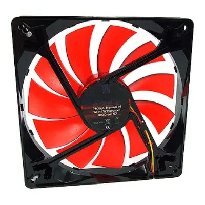 Phobya Nano-G 0 14 Silent Waterproof 1000rpm (140x140x25mm) Refrigeración por Aire Ventiladores 