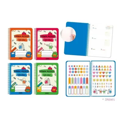 Agenda escolar 2025-2026 back to school 4º semana vista tapa polipropileno ingraf 333352
