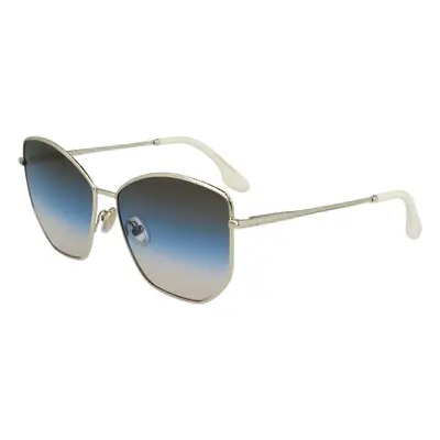 Victoria Victoria Beckham Vb225s 47944 Gafas, 734 Gold Brown Blue Sand, 59 cm Unisex Adulto