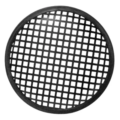 HQ-Power Parrilla de Altavoces, 5, Metal, 10 Piezas, Negro