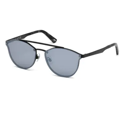 Web Unisex Adulto WE0189 02C 59 Monturas de Gafas, Negro (Negro OpacoFumo Specchiato), 59