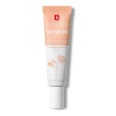 Erborian Super Bb Cream - Base De Maquillaje Correctora De Alta Cobertura Con Fps20 Para Piel Ir