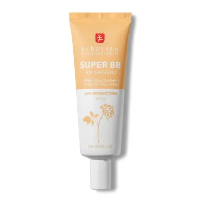 Erborian Super Bb Cream - Base De Maquillaje Correctora De Alta Cobertura Con Fps20 Para Piel Ir