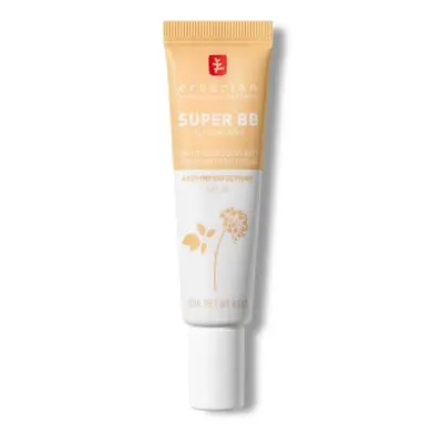 Erborian Super Bb Cream - Base De Maquillaje Correctora De Alta Cobertura Con Fps20 Para Piel Ir