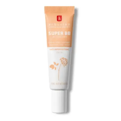 Erborian Super Bb Cream - Base De Maquillaje Correctora De Alta Cobertura Con Fps20 Para Piel Ir