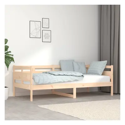 vidaXL Sofá cama madera maciza de pino 90x190 cm