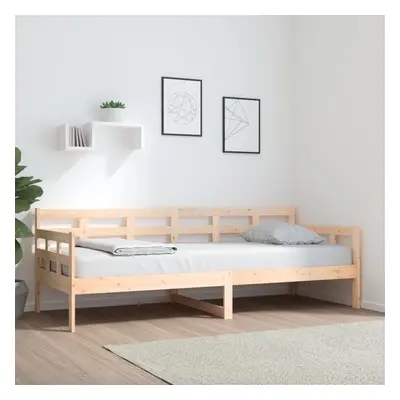 vidaXL Sofá cama madera maciza de pino 80x200 cm