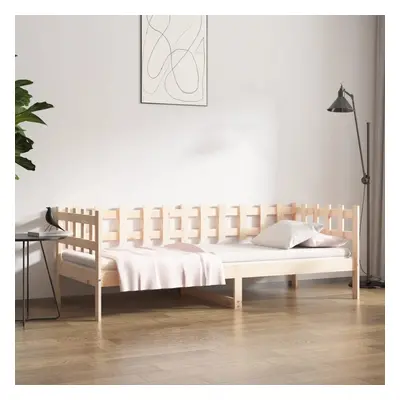 vidaXL Sofá cama madera maciza de pino 90x190 cm