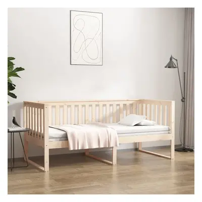 vidaXL Sofá cama madera maciza de pino 90x190 cm