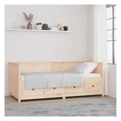 vidaXL Sofá cama madera maciza de pino 80x200 cm